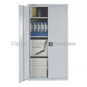 Steel Storage Cupboard Extra Deep